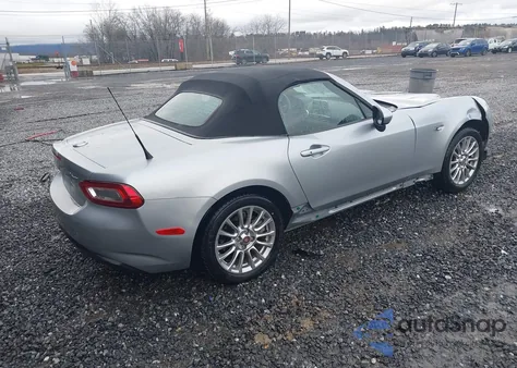 2018 Fiat 124 Spider Classica из США, поврежденный, VIN JC1NFAEK8J0134743